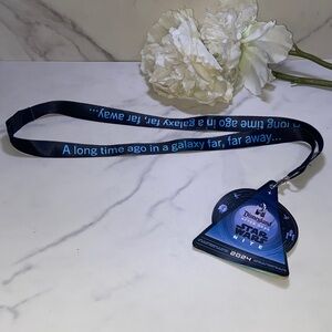 Disney Disneyland After Dark Star Wars Night Lanyard 2024